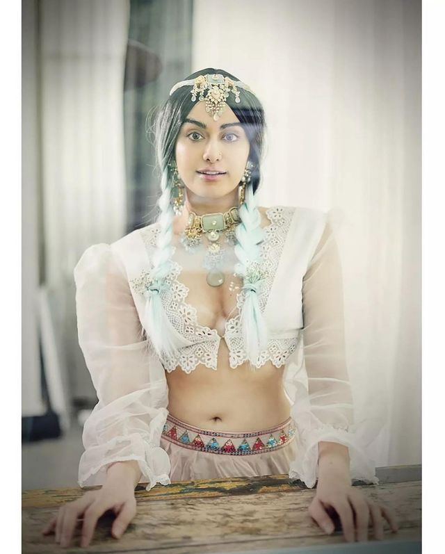 Staggering Poses Of Adah Sharma